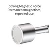 BAYTORY 2Pcs 25mm Keychain Magnet for Testing Brass, Neodymium Anti-Rust