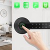 Fingerprint Lock Keyless Entry Smart Handle Password Electronic for Tuya