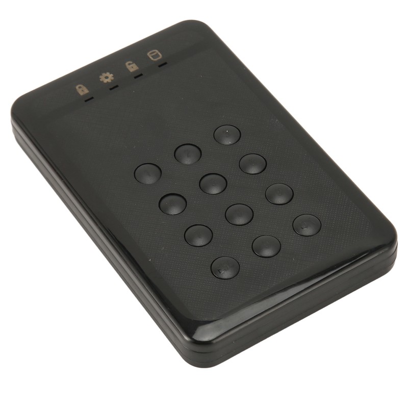 Encrypted Hard Drive Enclosure 2.5inch USB3.0 SATA Password Access Hardware