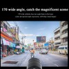 Motorcycle Helmet Camera, HD Helmet Camcorder with 170° Wide Angle,