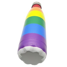 Makachen Rainbow Pride Insulated Sport Water Bottles Stainless Steel Travel Mugs BPA Free Tumbler For Outdoor Camping Travel 20oz