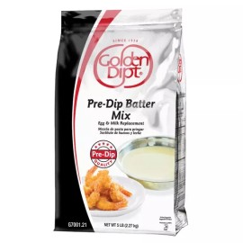 Golden Dipt Pre-Dip Batter Mix 5 lb. - 5 lb. Pre-Dip Batter Mix