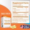 HAIM DHA 1000 Omega-3 Fish Oil - 90% Purity with