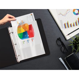 GOLD SEAL 200/Box Clear Heavyweight Poly Sheet Protectors, 8.5" x 11"