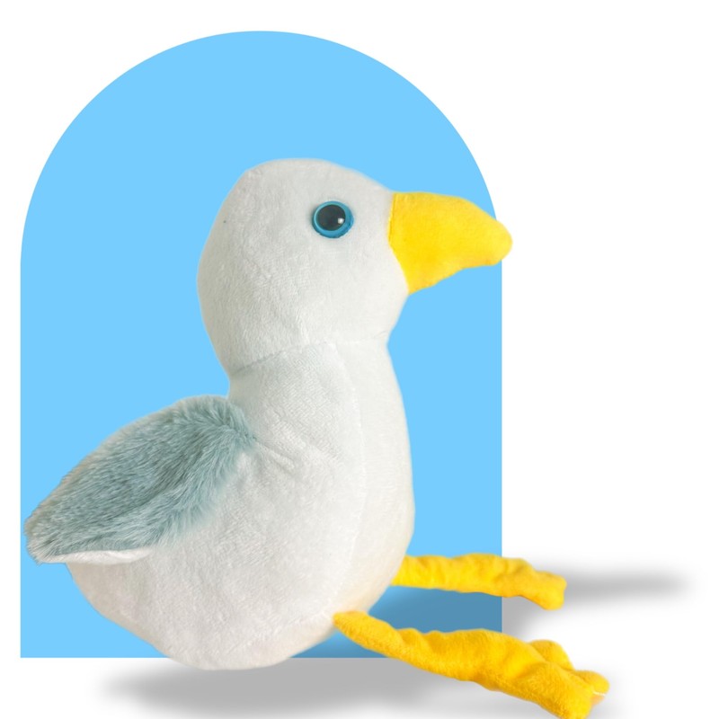 Gully Seagull Plush Toy, Kids Gift