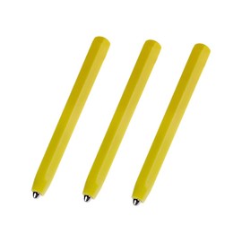 3 Pieces Replacement Stylus Pen Magnetic Drawing Pen for Free Play Magnapad Magnetic Drawing Board A to Z and Numbers 0-9 magnapad(Yellow)