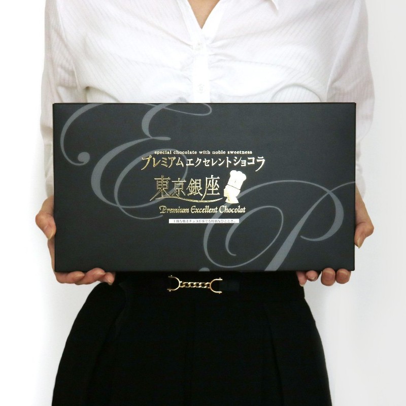 Sanyodo Tokyo Souvenir Ginza Premium Excellent Chocolat, Pack of 20