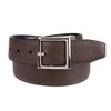 Dockers - Cinturón reversible a café para niños grandes, Brown/Black