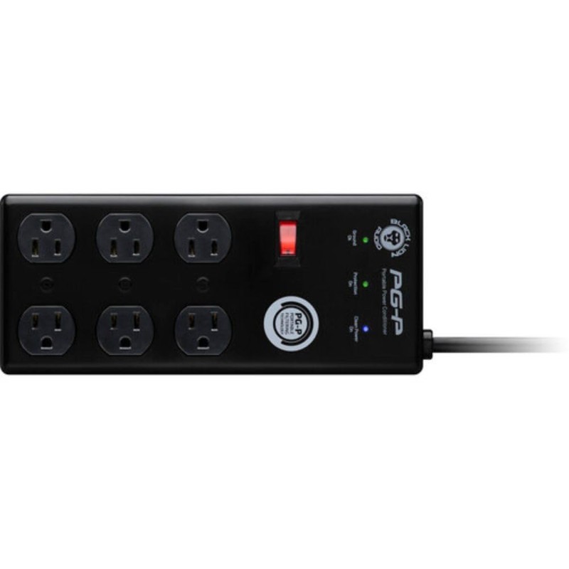 Black Lion Audio PG-P Portable Power Conditioner, 6 Outlets, 9'