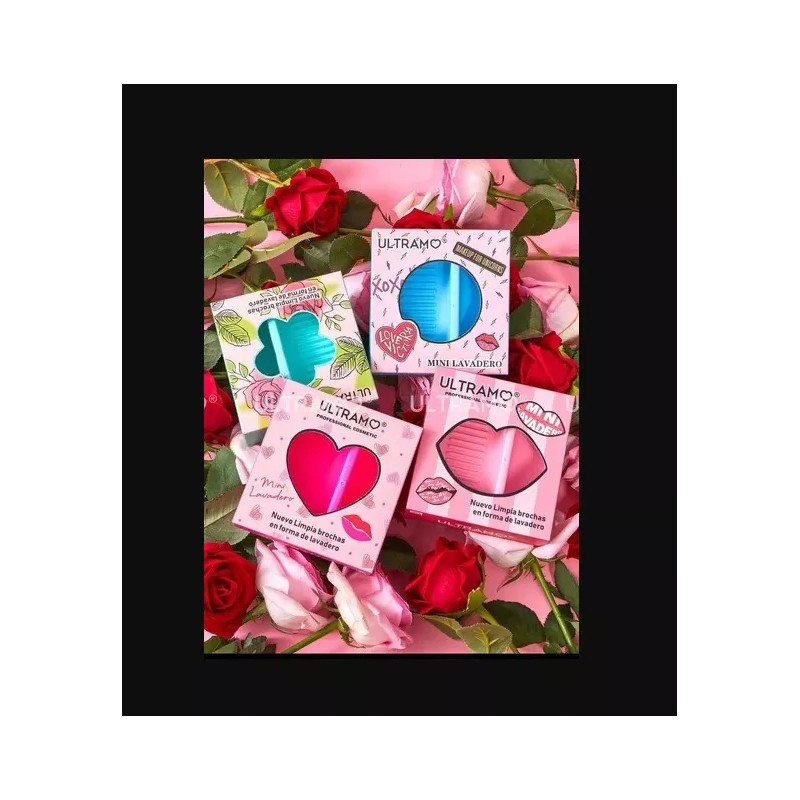 Ultramo Mini Lavaderito Limpiabrochas De Maquillaje Ultramo
