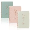 3pc Cuaderno Espiral Cuadernos Diarios Escuela Diario Lindo Spiral Notebook