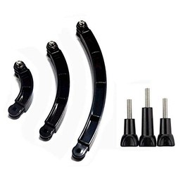 Vcufflinks 3-in-1 Extension Pivot Arm: Adjustable Monopod Bracket for GoPro Hero 12/11/10/9/8/7/6/5 Black, Session 5/4, DJI Osmo Action Cameras