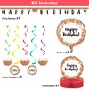 Trendware Confetti Sprinkles Birthday Decorations Kit