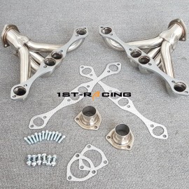 1st-racing Hugger Headers 1 5/8" primaries for SBC Chevy 265 283 305 307 327 350 383 400 V8