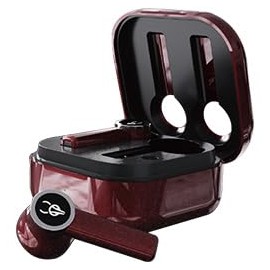 Sabbat E18【Astria Coaxial Acoustic Architecture】 Wireless Earbuds Blutooth 5.2 in-Ear HiFi Stereo Headphones with Built-in Mic and Charging Case Suitable for iOS, Android(Fluorescein Red)