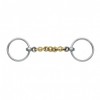 Shires Loose Ring Waterford Horse Bit, Brass Alloy (5.5")