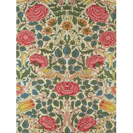 ART.COM Wall Art Prints Rose, 1883 by William Morris, Botanical Decor, 18" x 24"