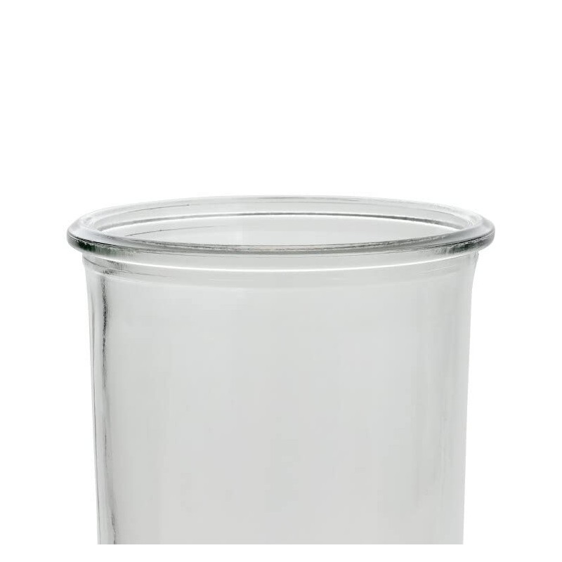 WECK WE784 Mold Shape Glass Canister, 51.0 fl oz (1,550