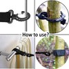 AUXPhome Tri-Braided Cord Clothes Line, Drying Rope Portable Travel Clothesline