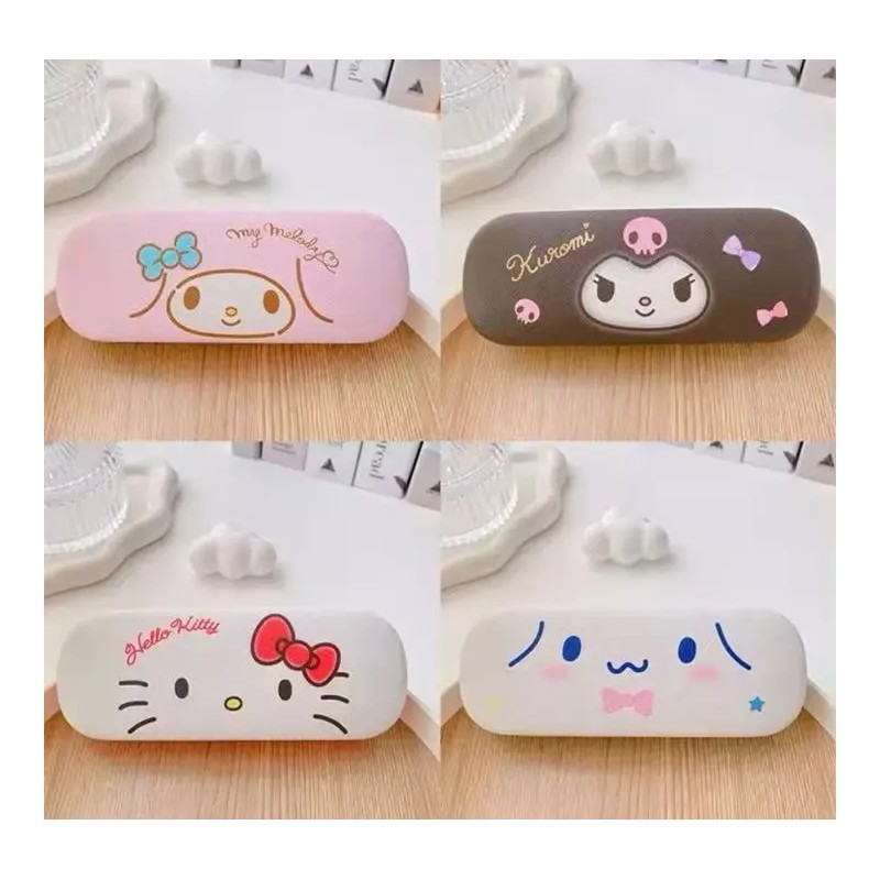 Sanrio Purple Kuromi Protective Glasses Case