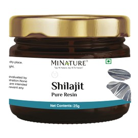 minature Pure Shilajit Resin | Naturally sourced Shilajit | '/Contains Spoon | Over 80 Minerals, Amino Acids | Natural Source of Fulvic Acid (0.88 fl Oz)