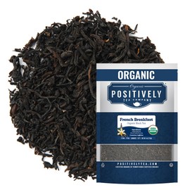 Organic Positively Tea Company, French Breakfast Black Tea, Loose Leaf, 4 Ounce