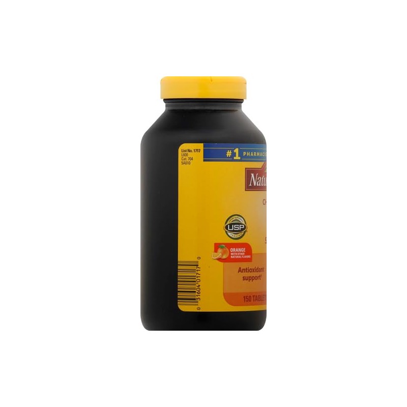 Nature Made Chewable Vitamin C 500 mg, Dietary Supplement for