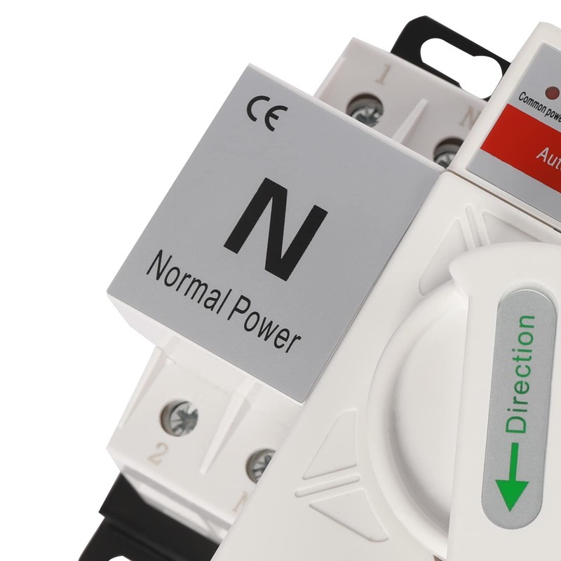 110V 2P 63A Mini Dual Power Automatic Transfer Switch, Generator