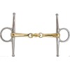 Professional Equine Horse 6" Brass Mouth Full Cheek Snaffle Bit