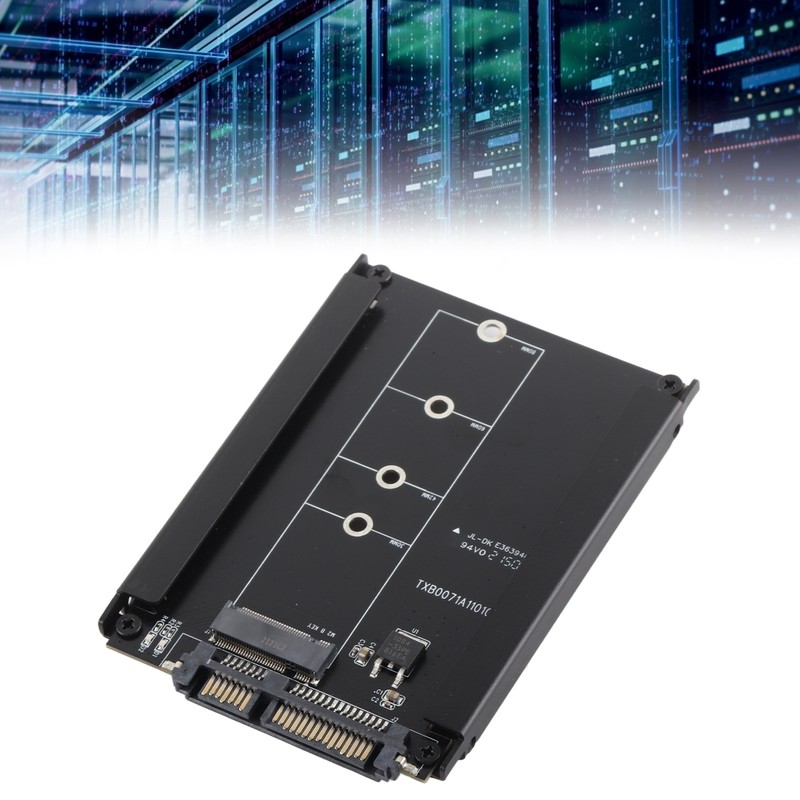 Conversion Card M.2 to SATA3.0 Expansion Bkey Adapter SSD Solid