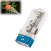 RovyVon E7U Keychain Flashlight, Glow in the Dark Dual Power