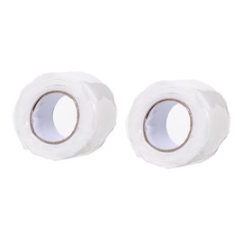 Tofficu 2pcs Flex Rubberized Seal Tape Wide Leak Repair Tape for Plumbing Outdoor Use Flexible Sealing for Pipes Buckets and Joints