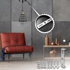Light Fixture Ceiling Bracket, 2 Pack Pendant Light Bracket 95mm