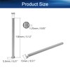 Yinpecly M8 Hex Bolt M8-1.25 x 130mm UNC Hex Head