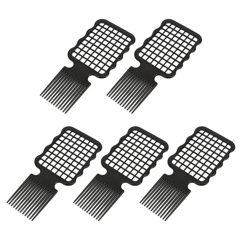 5pcs Twist Combs Ergonomic Perm Curling Hair Dreadlocks Twist Combs