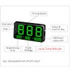 kingneed HUD Original Universal GPS Head Up Display Speedometer Odometer