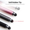 Metal Stylus Pen for Screens with Dual-Tip Design Clear Disc