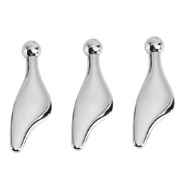 minkissy Pcs Wrinkle Facial Massager Rolling Gua Sha Smooth Zinc Alloy Tool Manual Relief