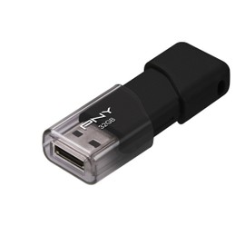 PNY 32GB Attaché 3 USB 2.0 Flash Drive, Black (Pack of 50)