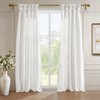 Madison Park Emilia Faux Silk Single Curtain with Privacy Lining,