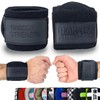 BEAR GRIP - Premium Heavy Duty Weight Lifting Wrist Wraps,