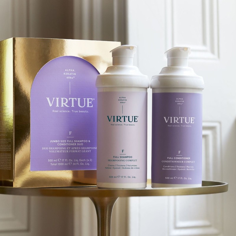 Virtue Jumbo Size Full Shampoo & Conditioner Duo Pack