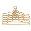 10Pcs Clothes Hanger WearResistant Enlarged Thickened SpaceAluminum NonSlip Clothes Hanger