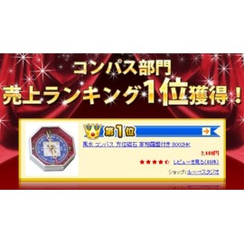 Feng Shui Compass Heading Magnet 家相 Compass Rose Dial with 8002hk