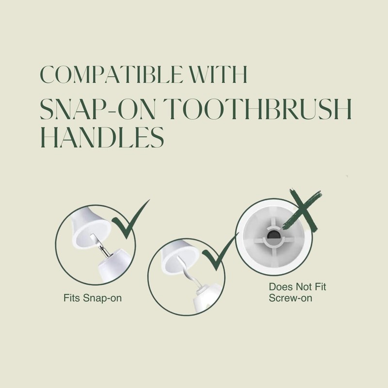 Plus Ultra Eco-Friendly Oral-B Compatible Electric Toothbrush Replacement Heads |