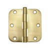 6 Pack Satin Brass Finish Interior Door Hinges 3 1/2"