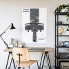 Boeing 737 Original 100 200 Cockpit Poster 24"x36"