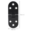 AUNMAS 4Pcs Flip Hinge, 80 * 30 * 2.2mm Zinc