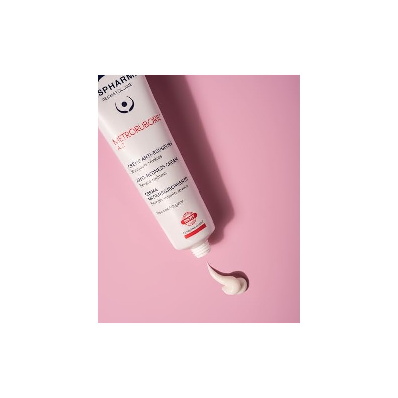 Isispharma Metroruboril AZ crema para rosacea, y pieles sensibles
