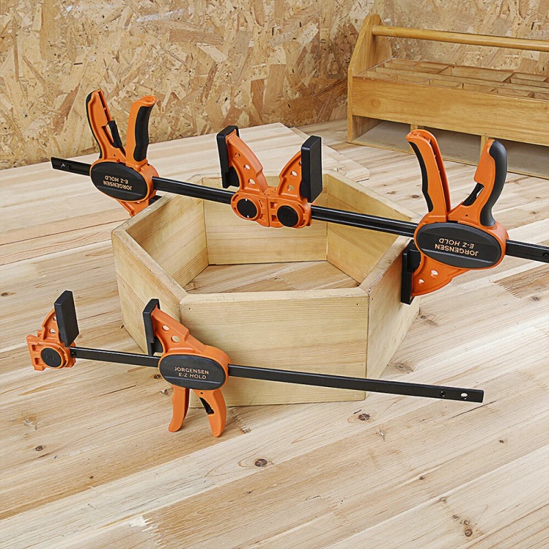 Jorgensen 2PACK 6" One Hand Clamp/Spreader Set 300LBS Clamping Force